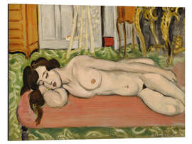 Tableau en aluminium Reclining Nude, 1919