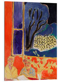 Gallery print Two Girls in a Coral Interior, Blue Garden, 1947