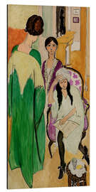Obraz na aluminium The Three Sisters with a Sculpture, 1917