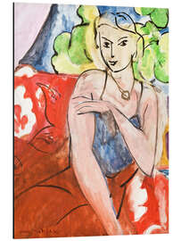 Magnettafel Junges Mädchen sitzend (La Biche), 1936