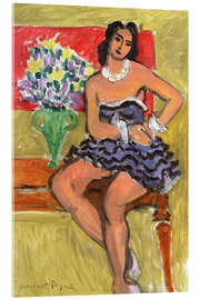 Acrylglasbild Tänzerin im blauen Tutu, 1942 - Henri Matisse