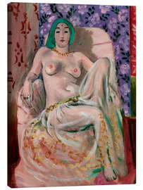 Tableau sur toile Odalisque assise, 1922