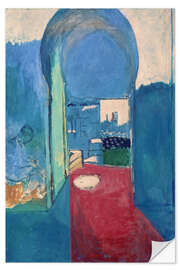 Selvklæbende plakat Entrance to the Kasbah, 1912 I