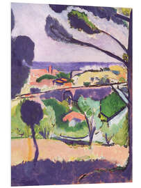 PVC-taulu View of Collioure and the Sea, 1911