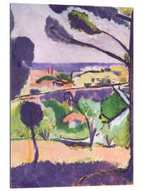 Gallery Print Blick auf Collioure und das Meer, 1911