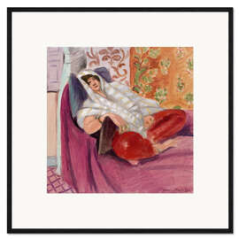 Gerahmter Kunstdruck Odalisque, 1920
