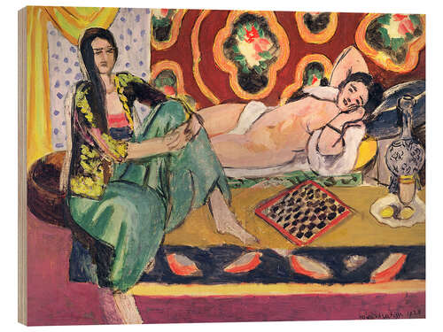 Holzbild Odalisques, 1928