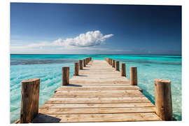 PVC print Island Pier