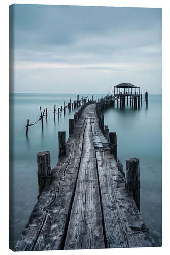 Lærredsbillede Wooden Pier