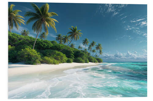 Obraz na PCV Tropical Island