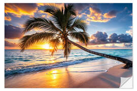 Vinilo para la pared Island Sunset