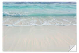 Wandsticker Unberührter Strand