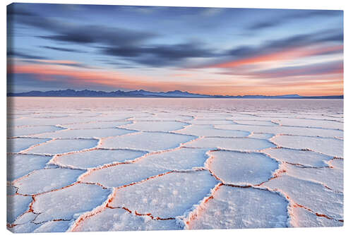Canvas print Salar de Uyuni, Bolivia