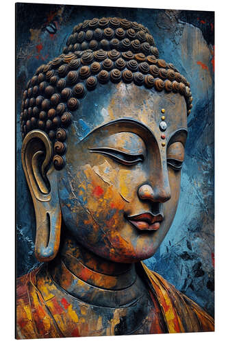 Tableau en aluminium Buddhism