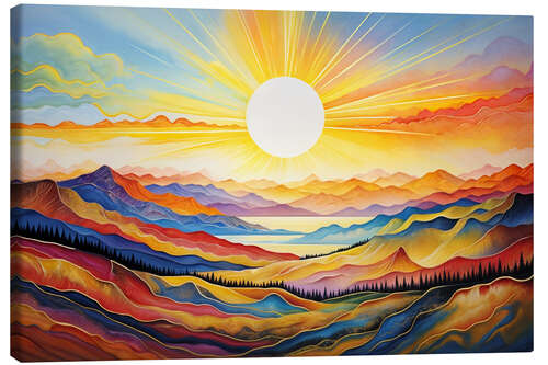 Lienzo Sunrise
