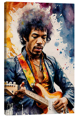 Canvas print Jimi Hendrix