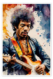 Tableau Jimi Hendrix - nobelart