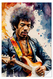 Sisustustarra Jimi Hendrix