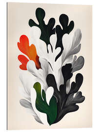 Quadro em plexi-alumínio Abstract Coral