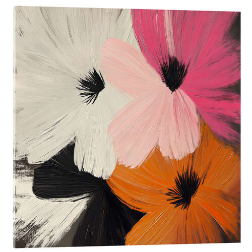 Akryylilasitaulu Vibrant florals