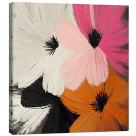Canvas print Vibrant florals