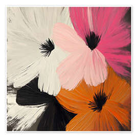 Poster Vibrant florals