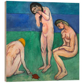 Tableau en bois Baigneurs avec une tortue, 1908 - Henri Matisse