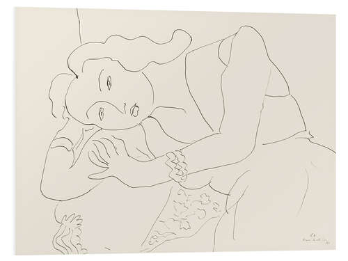 Foam board print Head of a Woman, 1941