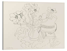 Alumiinitaulu Vase d'Anemones, 1944