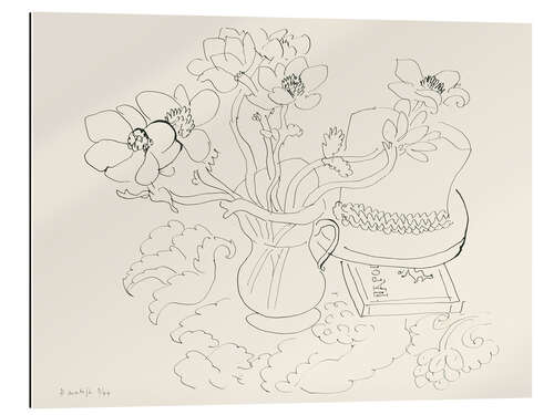 Gallery print Vase d'Anemones, 1944