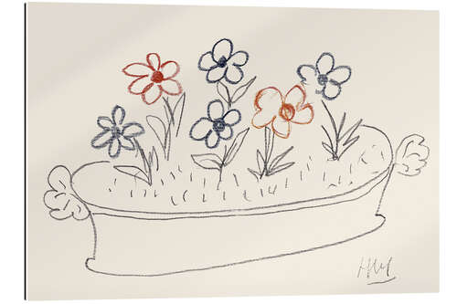 Gallery print Some flowers
