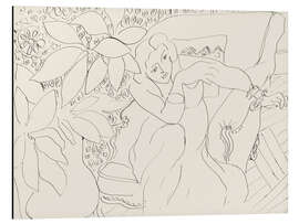 Magnettafel Sitzende Frau, 1941