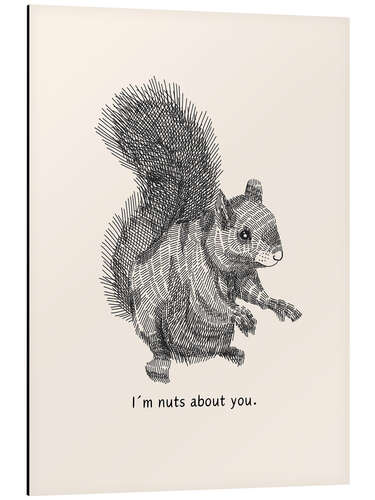 Cuadro de aluminio I'm nuts about you