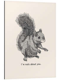 Cuadro de aluminio I'm nuts about you - Ohkimiko