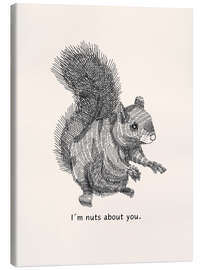 Leinwandbild I'm nuts about you - Ohkimiko