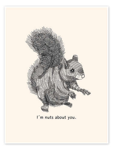 Poster I'm nuts about you