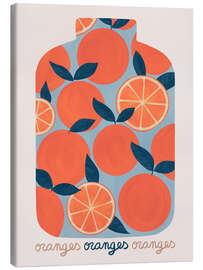 Canvas print Canning Oranges