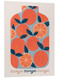PVC-taulu Canning Oranges