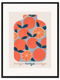 Gerahmter Kunstdruck Canning Oranges