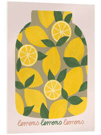 Akrylbilde Canning lemons - EL BUEN LIMÒN