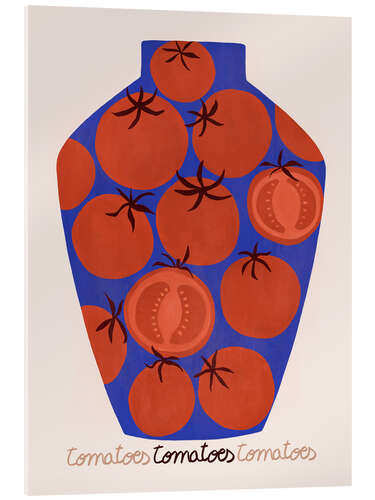 Acrylglas print Canning tomatoes