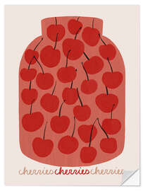 Adesivo murale Canning cherries
