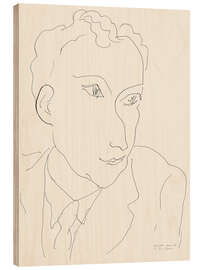 Wood print Portrait of Louis Aragon, 1943 - Henri Matisse