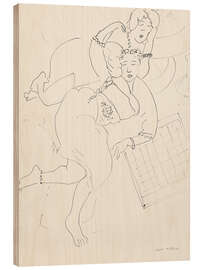 Obraz na drewnie Odalisques with Chessboard, 1928 - Henri Matisse