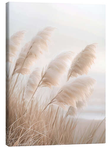 Quadro em tela Pampas Grass Poetry by the Sea