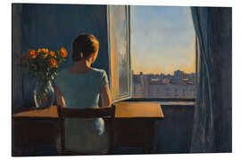 Magnettafel Blick in die Morgendämmerung