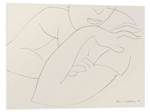 Foam board print Woman with Crossed Arms, 1935