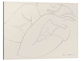 Magnettafel Frau mit verschränkten Armen, 1935