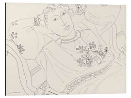 Magnettafel Lydia in einer rumänischen Bluse, 1936