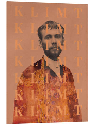 Akrylbillede For Gustav Klimt II